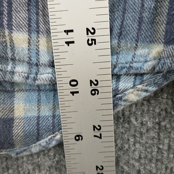 Cold Storage Men's Pearl Snap Shirt Multicolor Medium Long Sleeve Plaid Cotton - Picture 11 of 12